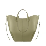 Polène Cyme Tote in Linden Cyme Tote in Linden - Totes & Top-Handle Bags - Parisian Luxury Leather Bag at Coveti