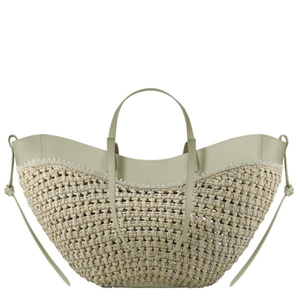 Polène Cyme in Laurel Cyme in Laurel - Totes & Top-Handle Bags - Parisian Luxury Leather Bag at Coveti