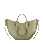 Polène Cyme in Linden Cyme in Linden - Totes & Top-Handle Bags - Parisian Luxury Leather Bag at Coveti