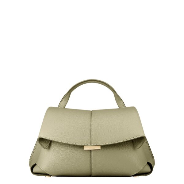 Polène Mokki Mini in Linden Mokki Mini in Linden - Mini Bags - Parisian Luxury Leather Bag at Coveti