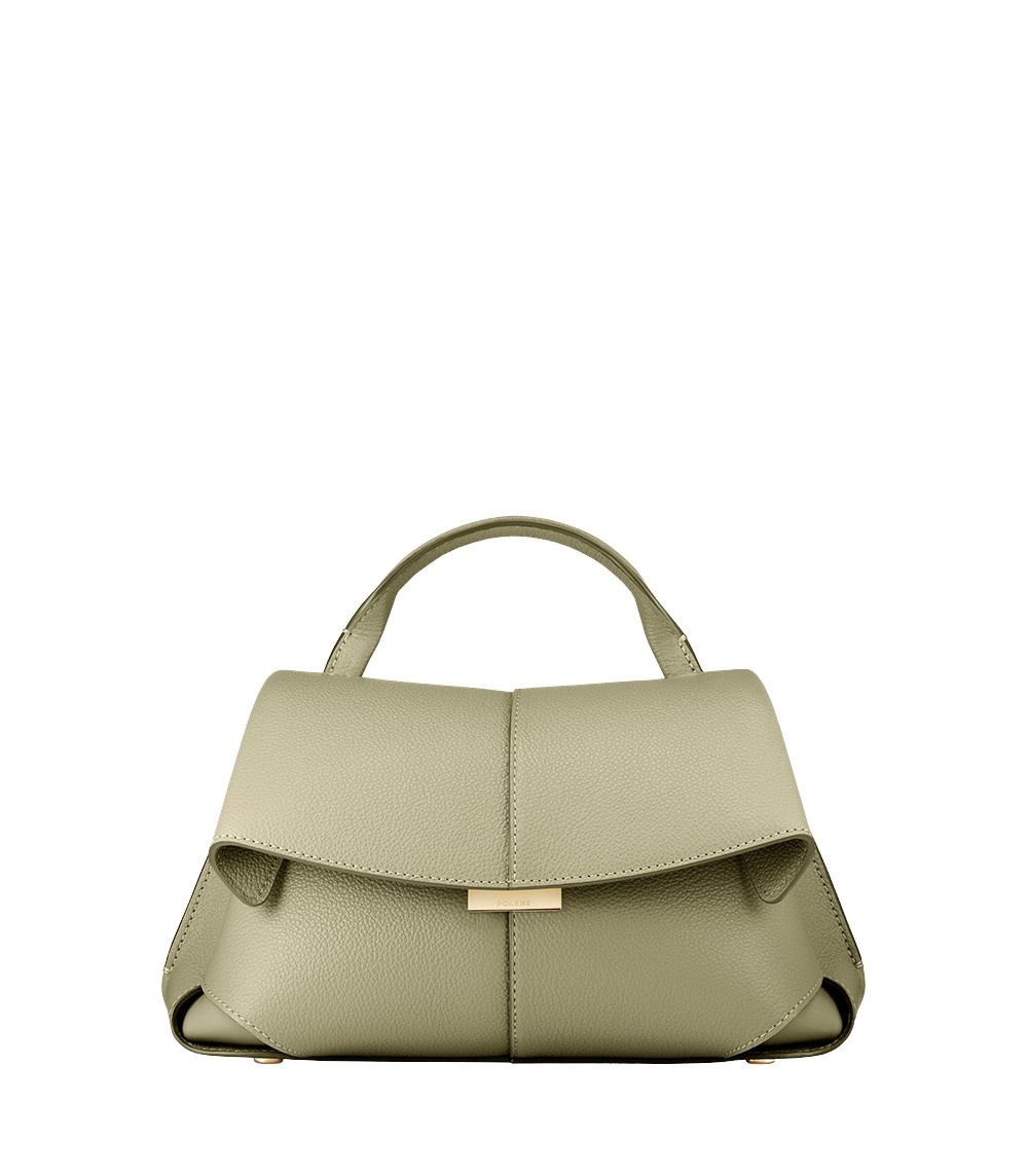 Polène Mokki Mini in Linden Mokki Mini in Linden - Mini Bags - Parisian Luxury Leather Bag at Coveti