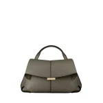 Polène Mokki Mini in Smoky Green Mokki Mini in Smoky Green - Mini Bags - Parisian Luxury Leather Bag at Coveti