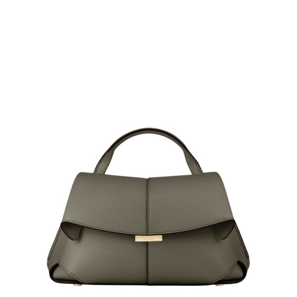 Polène Mokki Mini in Smoky Green Mokki Mini in Smoky Green - Mini Bags - Parisian Luxury Leather Bag at Coveti