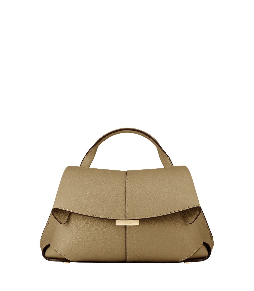 Polène Mokki Mini in Smoky Olive Mokki Mini in Smoky Olive - Mini Bags - Parisian Luxury Leather Bag at Coveti