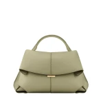 Polène Mokki in Linden Mokki in Linden - Shoulder & Crossbody Bags - Parisian Luxury Leather Bag at Coveti