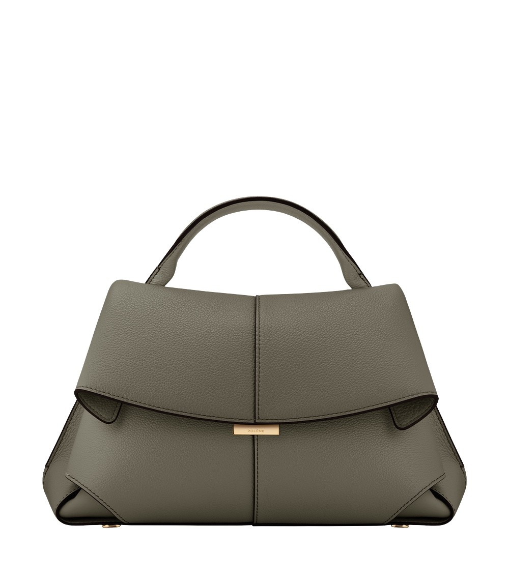 Polène Mokki in Smoky Green Mokki in Smoky Green - Shoulder & Crossbody Bags - Parisian Luxury Leather Bag at Coveti