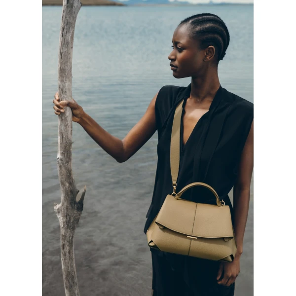Polene Mokki in Smoky Olive Bag, view 5