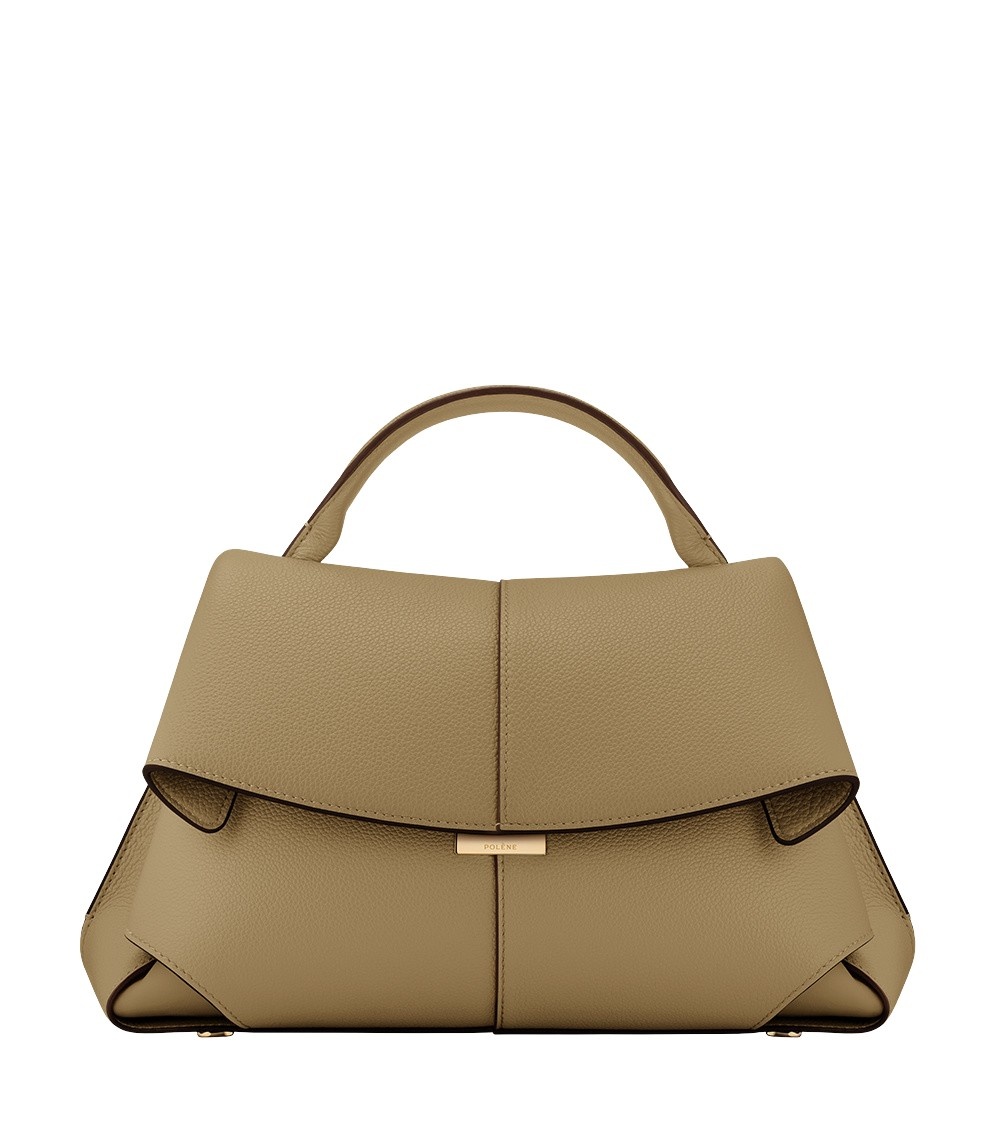 Polène Mokki in Smoky Olive Mokki in Smoky Olive - Shoulder & Crossbody Bags - Parisian Luxury Leather Bag at Coveti