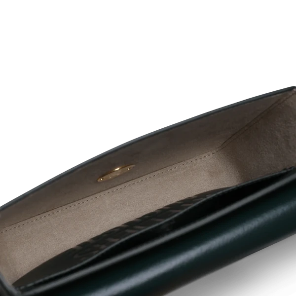 Ateliers Auguste Monceau Baguette in Green Forest bag