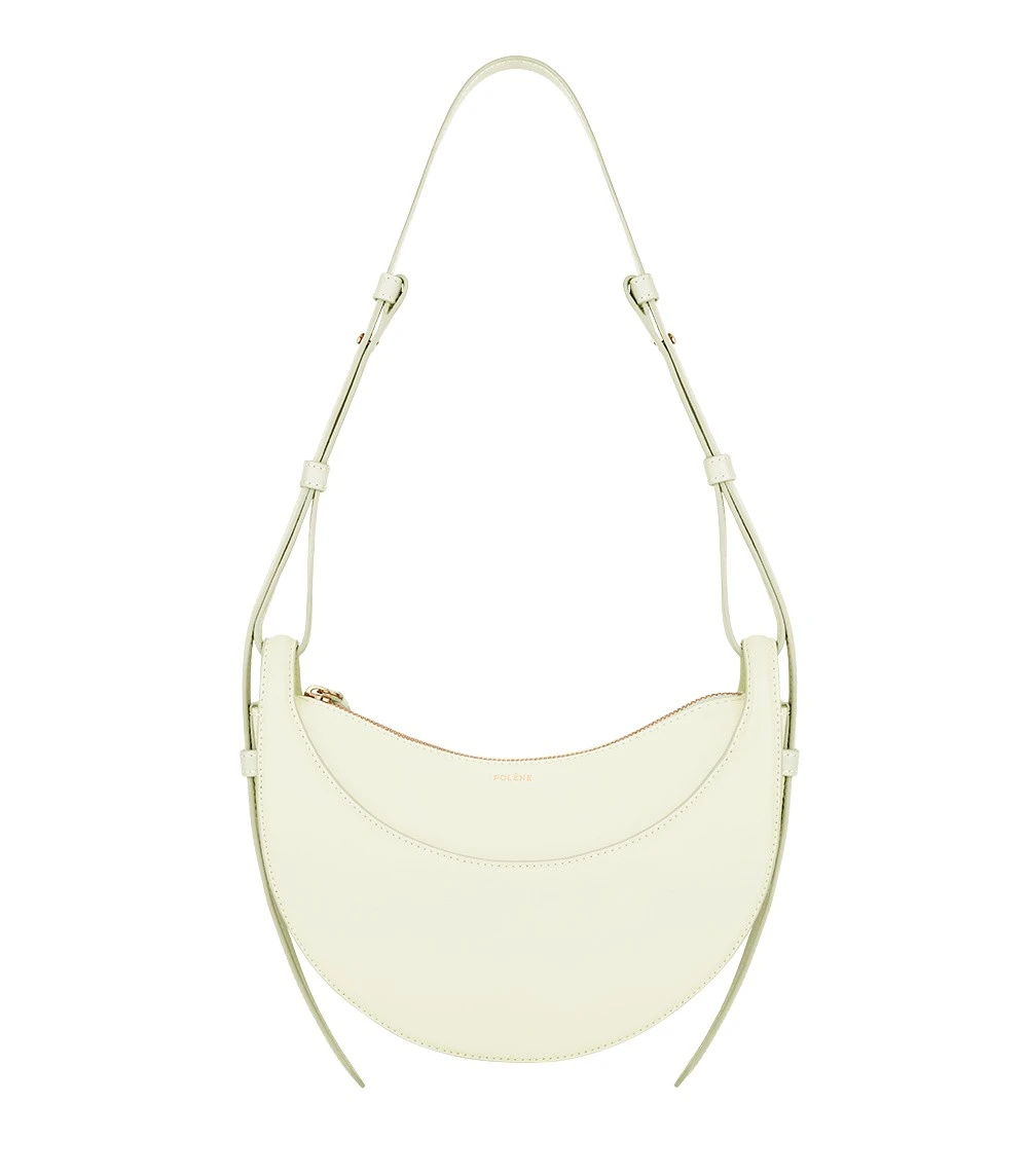 Green-Numero-Dix-in-Aloe-collection-coveti21338_nobg Polène Numéro Dix in Aloe Numéro Dix in Aloe - Shoulder & Crossbody Bags - Parisian Luxury Leather Bag at Coveti