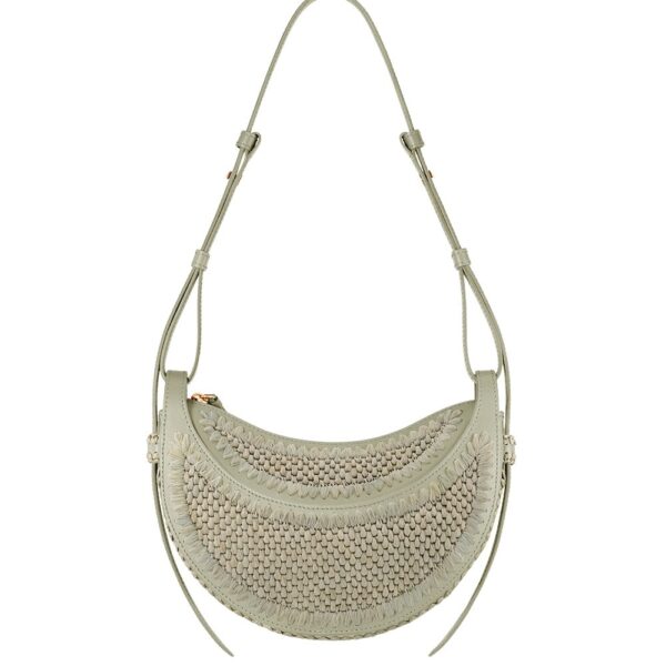 Polène Numéro Dix in Laurel Numéro Dix in Laurel - Shoulder & Crossbody Bags - Parisian Luxury Leather Bag at Coveti