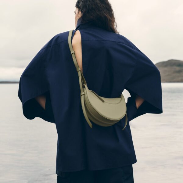 Polène Numéro Dix in Linden Numéro Dix in Linden - Shoulder & Crossbody Bags - Parisian Luxury Leather Bag at Coveti