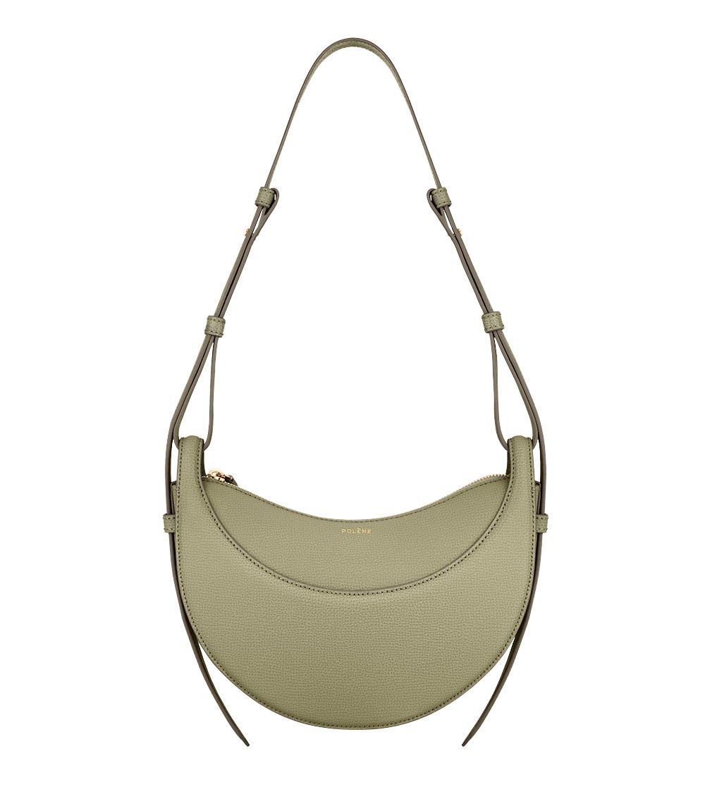 Polène Numéro Dix in Linden Numéro Dix in Linden - Shoulder & Crossbody Bags - Parisian Luxury Leather Bag at Coveti