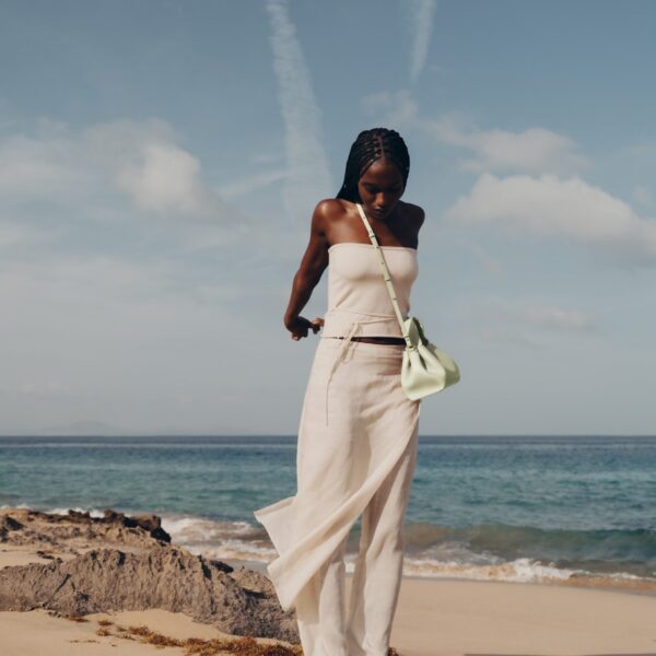 Polène Numéro Neuf Mini in Aloe Numéro Neuf Mini in Aloe - Mini Bags - Parisian Luxury Leather Bag at Coveti