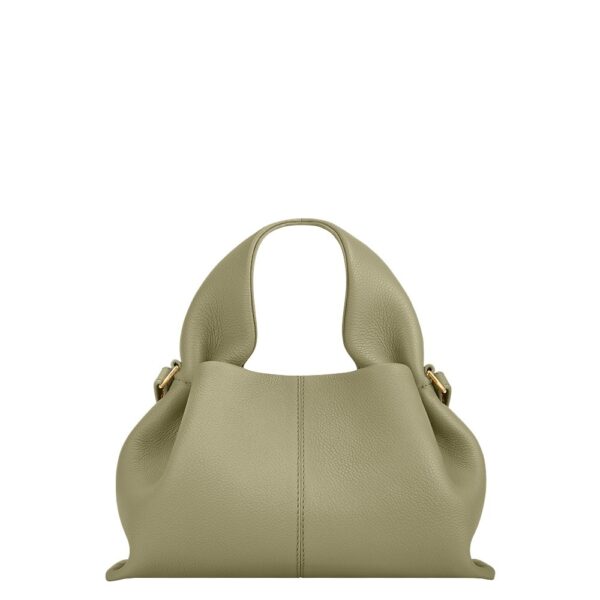 Polène Numéro Neuf Mini in Linden Numéro Neuf Mini in Linden - Mini Bags - Parisian Luxury Leather Bag at Coveti