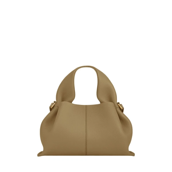 Polene Numéro Neuf Mini in Smoky Olive Bag