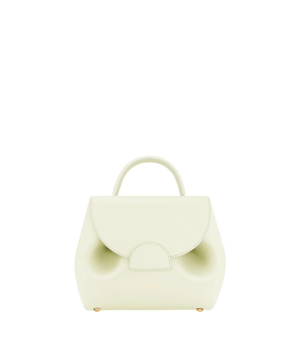 Polène Numéro Un Nano in Aloe Numéro Un Nano in Aloe - Mini Bags - Parisian Luxury Leather Bag at Coveti