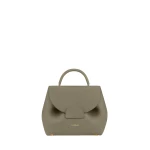 Polène Numéro Un Nano in Olive Numéro Un Nano in Olive - Mini Bags - Parisian Luxury Leather Bag at Coveti