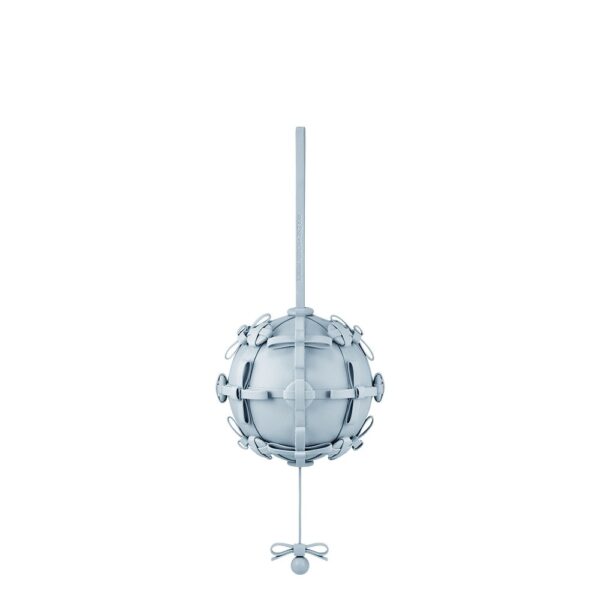 Polène Button Bow Sphere in Cloud Button Bow Sphere in Cloud - Clutch Bags - Parisian Luxury Leather Bag at Coveti