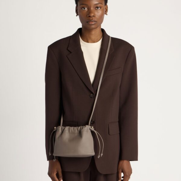 Strathberry Charlotte Drawstring bucket bag