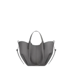 Polène Cyme Mini in Stone Cyme Mini in Stone - Mini Bags - Parisian Luxury Leather Bag at Coveti