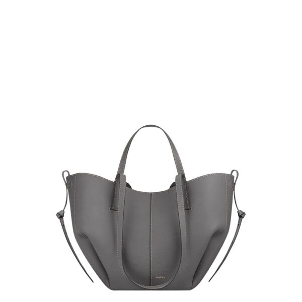 Polène Cyme Mini in Stone Cyme Mini in Stone - Mini Bags - Parisian Luxury Leather Bag at Coveti