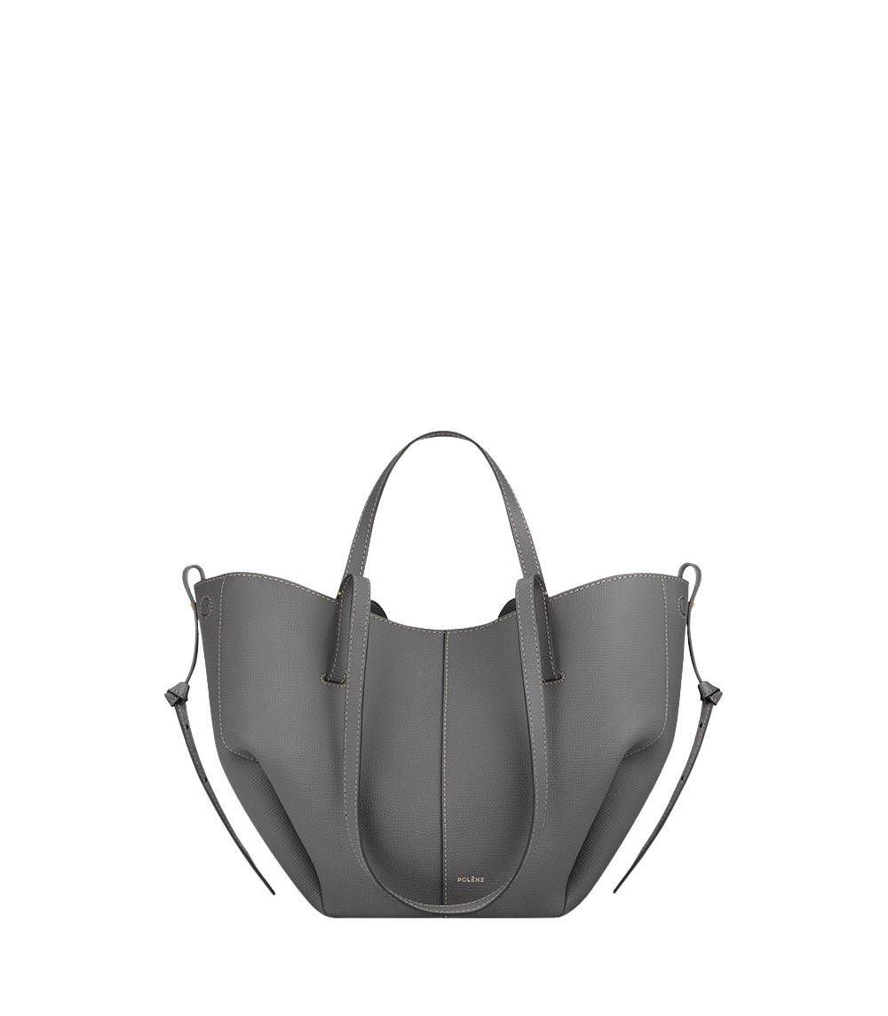 Polène Cyme Mini in Stone Cyme Mini in Stone - Mini Bags - Parisian Luxury Leather Bag at Coveti