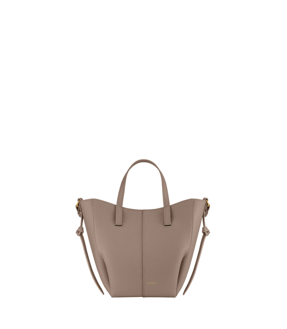 Polène Cyme Tote Nano in Taupe Cyme Tote Nano in Taupe - Mini Bags - Parisian Luxury Leather Bag at Coveti Polène Cyme Tote Nano in Taupe Cyme Tote Nano in Taupe - Mini Bags - Parisian Luxury Leather Bag at Coveti