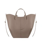 Polène Cyme Tote in Taupe Cyme Tote in Taupe - Totes & Top-Handle Bags - Parisian Luxury Leather Bag at Coveti