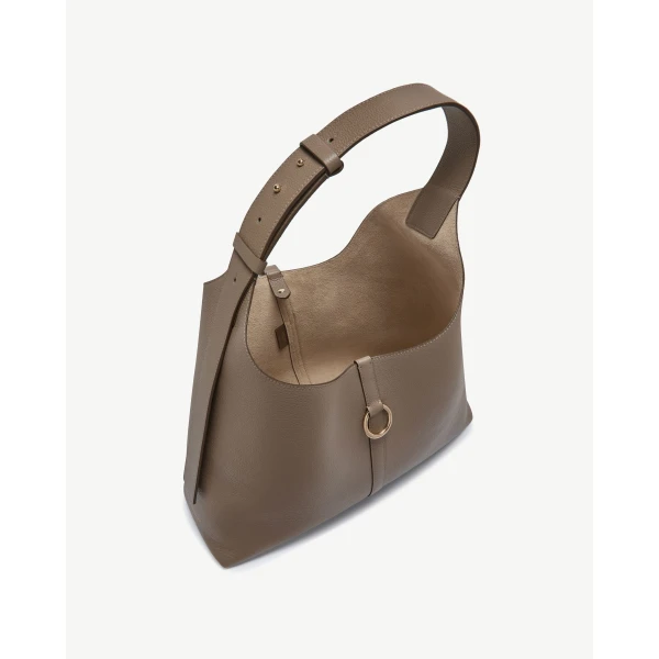Strathberry Kite Hobo Maxi in Taupe, view 5