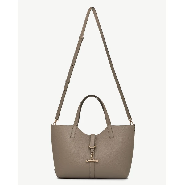 Strathberry Kite Tote Midi in Taupe, view 8