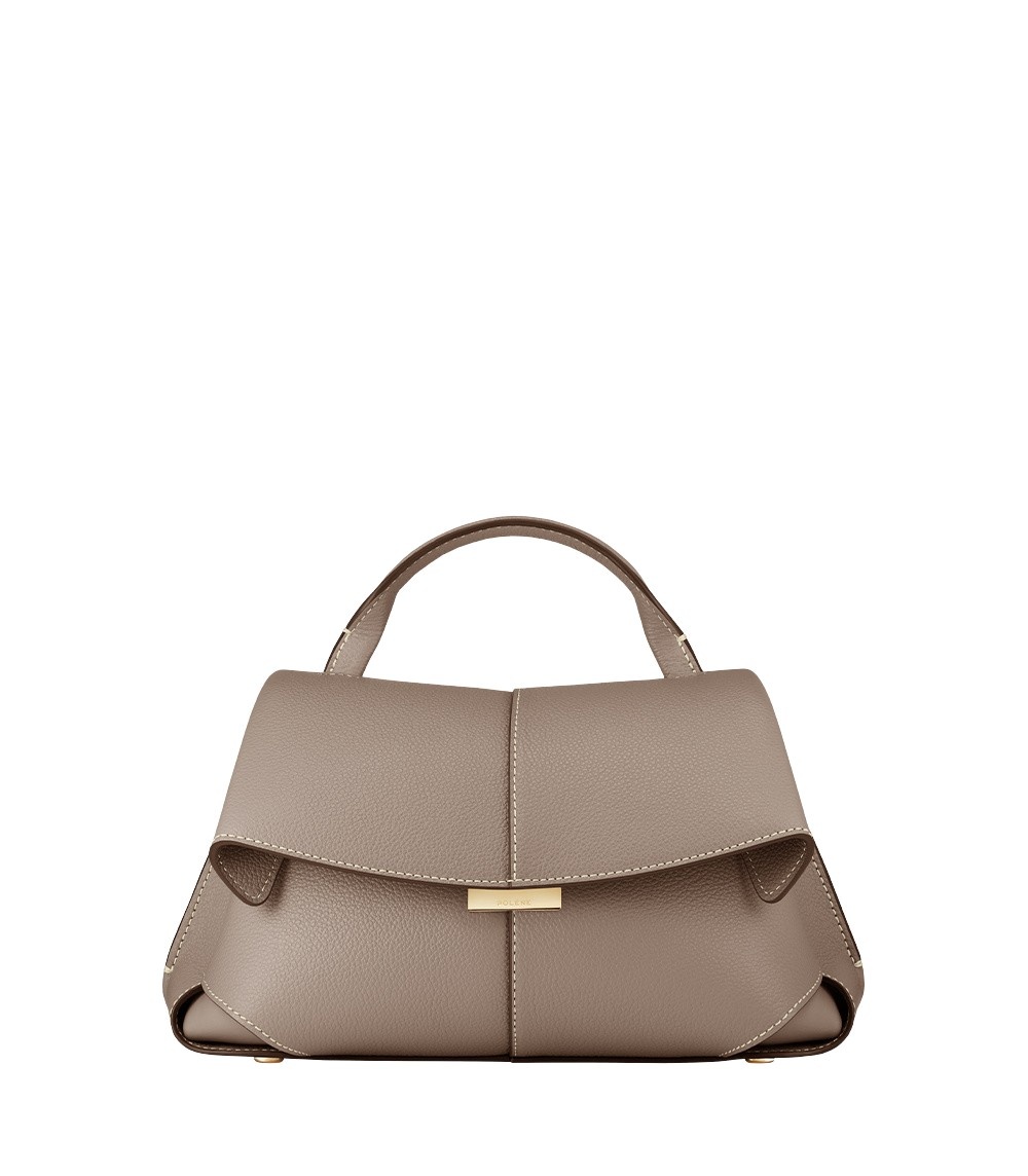 Polène Mokki Mini in Taupe Mokki Mini in Taupe - Mini Bags - Parisian Luxury Leather Bag at Coveti