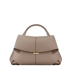 Polène Mokki in Taupe Mokki in Taupe - Shoulder & Crossbody Bags - Parisian Luxury Leather Bag at Coveti