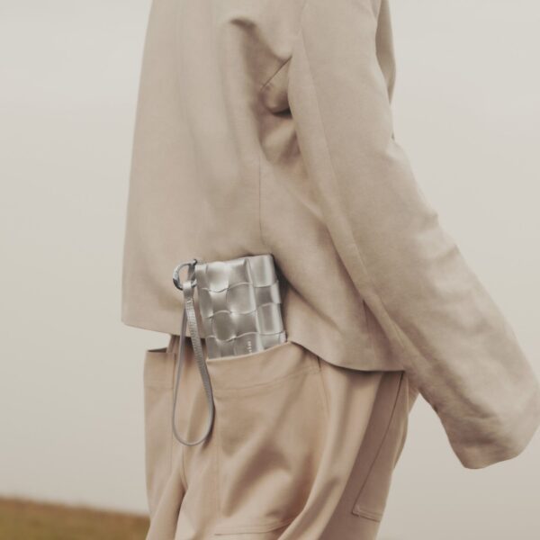 Polène Neiti in Grey Neiti in Grey - Shoulder & Crossbody Bags - Parisian Luxury Leather Bag at Coveti