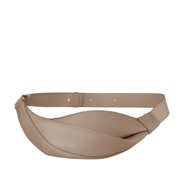 Polène Neyu in Taupe Neyu in Taupe - Shoulder & Crossbody Bags - Parisian Luxury Leather Bag at Coveti