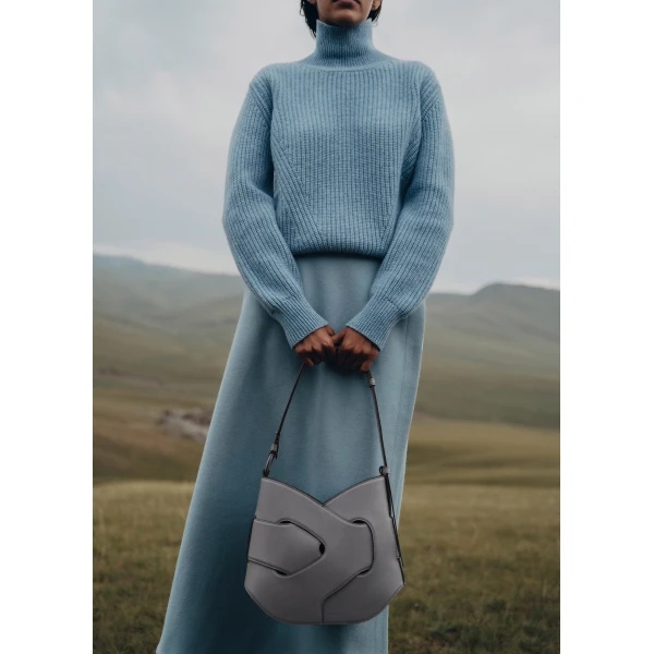 Polene Nodde Hobo in Stone Bag, view 5