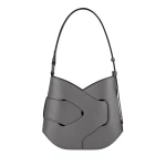 Polène Nodde Hobo in Stone Nodde Hobo in Stone - Shoulder & Crossbody Bags - Parisian Luxury Leather Bag at Coveti