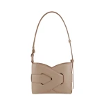 Polène Nodde in Taupe Nodde in Taupe - Shoulder & Crossbody Bags - Parisian Luxury Leather Bag at Coveti