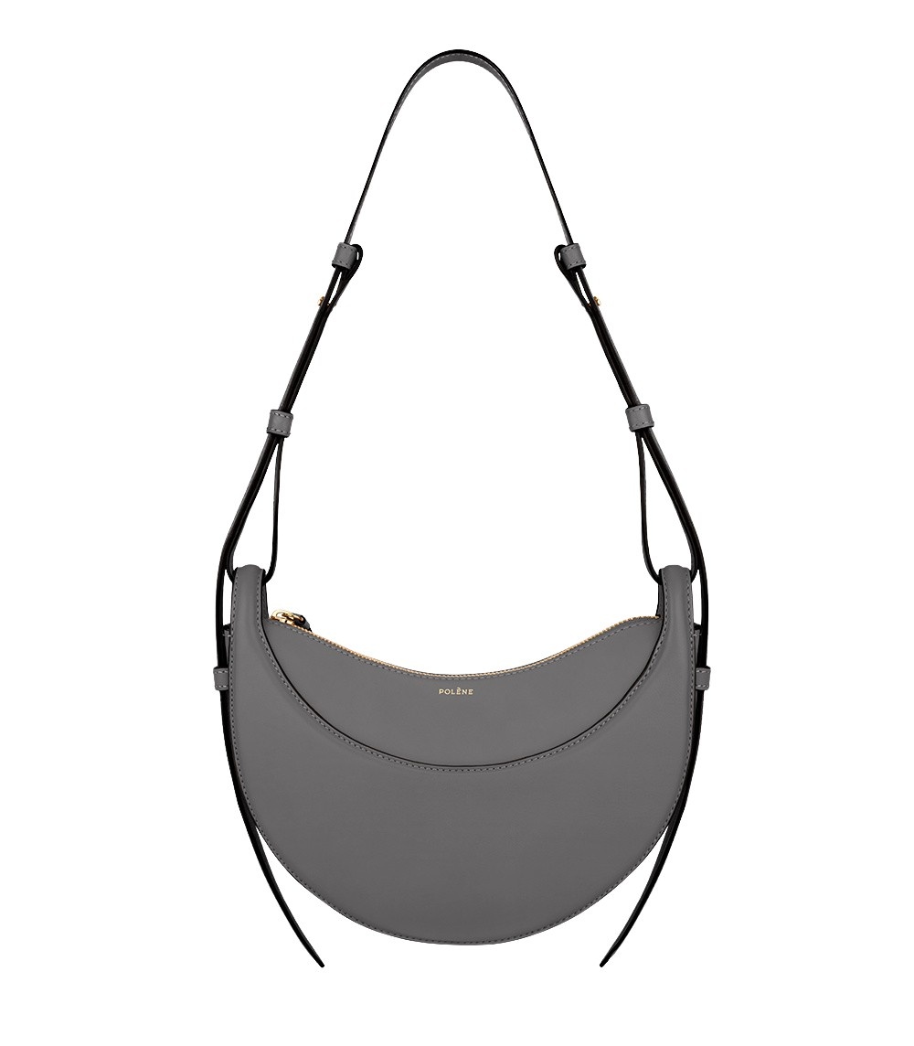 Polène Numéro Dix in Stone Numéro Dix in Stone - Shoulder & Crossbody Bags - Parisian Luxury Leather Bag at Coveti