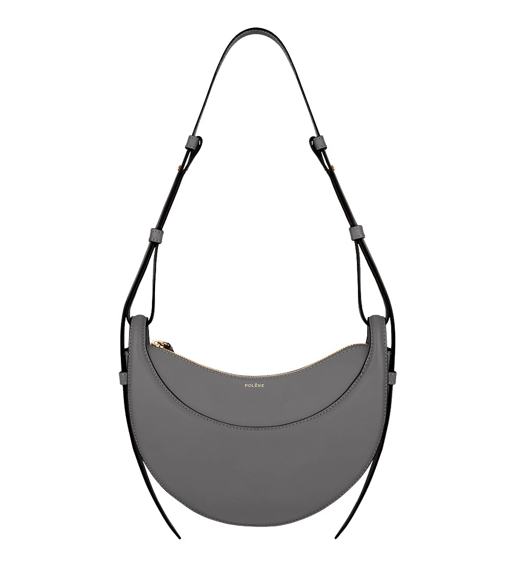 Grey-Numero-Dix-in-Stone-collection-coveti47214_nobg Polène Numéro Dix in Stone Numéro Dix in Stone - Shoulder & Crossbody Bags - Parisian Luxury Leather Bag at Coveti