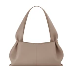 Polène Numéro Neuf East West in Taupe Numéro Neuf East West in Taupe - Shoulder & Crossbody Bags - Parisian Luxury Leather Bag at Coveti