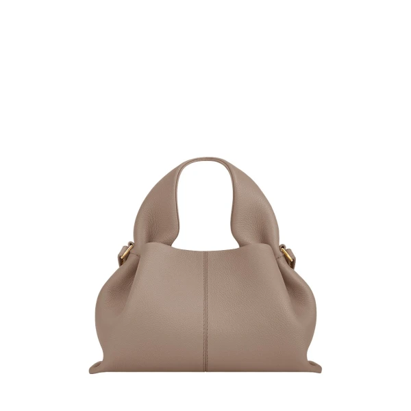 Polene Numéro Neuf Mini in Taupe Bag