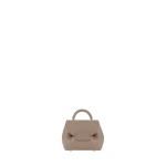 Polène Numéro Un Micro in Taupe Numéro Un Micro in Taupe - Mini Bags - Parisian Luxury Leather Bag at Coveti