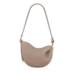 Polène Tonca in Taupe Tonca in Taupe - Shoulder & Crossbody Bags - Parisian Luxury Leather Bag at Coveti