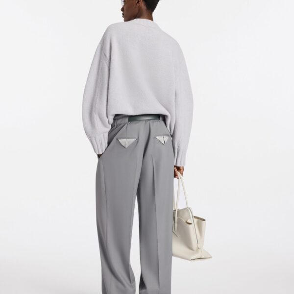 Attico grey trousers