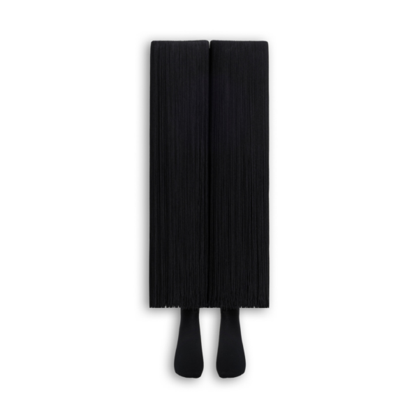 Alaïa High Fringed Socks - ALAÏA Loungewear - Laser Cut Luxury - Shop at Coveti
