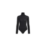 Alaïa High Neck Second Skin Knit Bodysuit - ALAÏA Tops - Laser Cut Luxury - Shop at Coveti