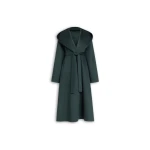 Alaïa Hood Cashmere Wrap Coat - ALAÏA Coats - Laser Cut Luxury - Shop at Coveti Alaïa Hood Cashmere Wrap Coat - ALAÏA Coats - Laser Cut Luxury - Shop at Coveti