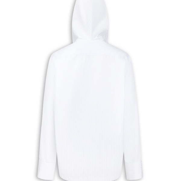 Hooded Poplin Shirt - Image 7