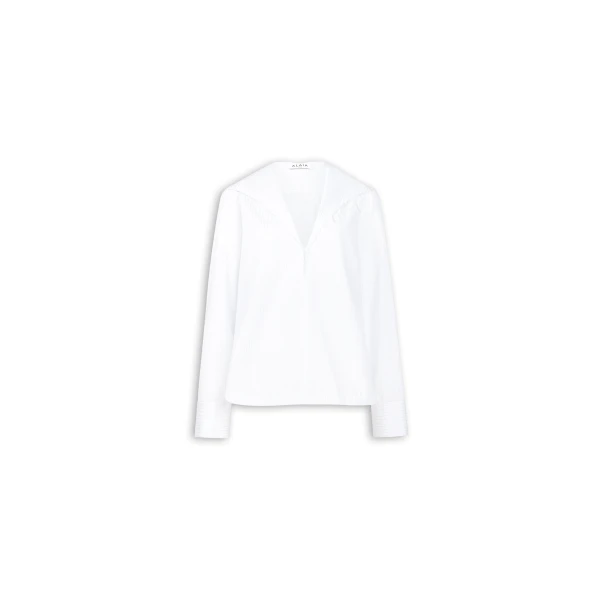 Alaia Hooded Poplin Shirt